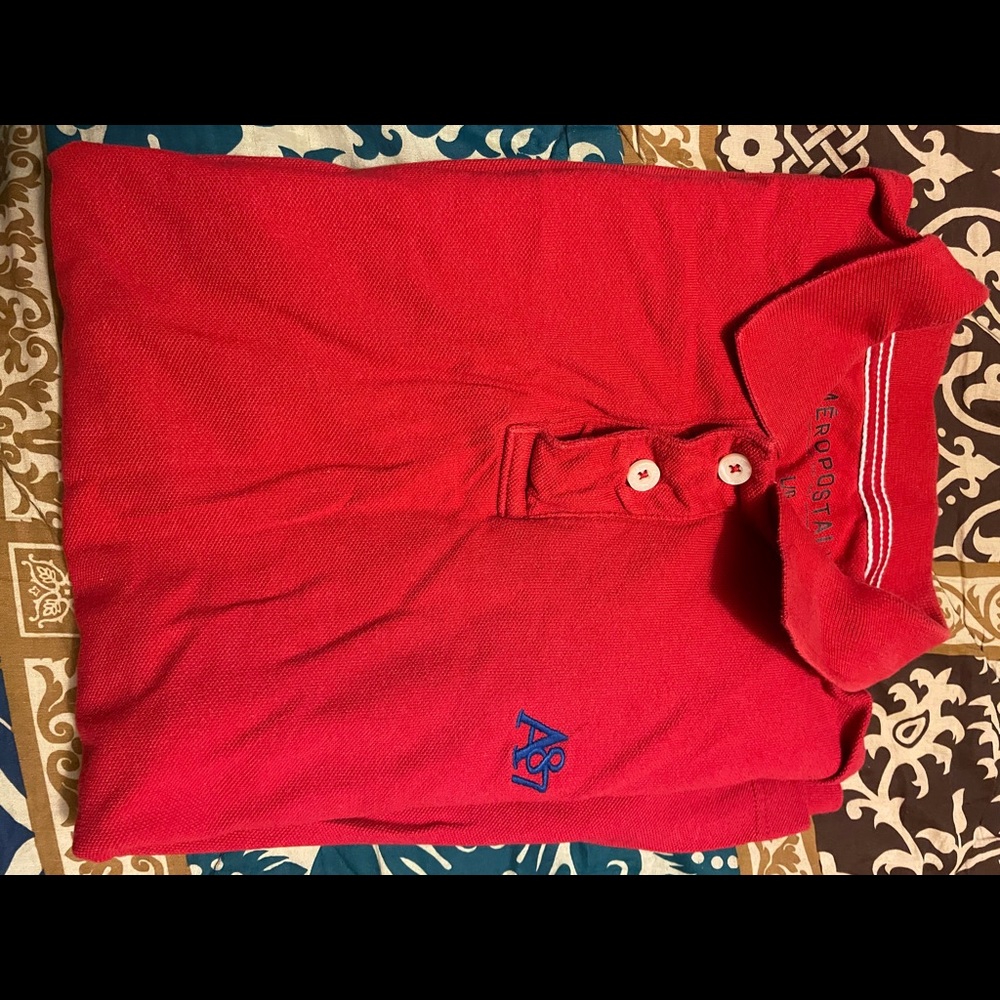 Men’s Aeropostale short sleeve polo shirt